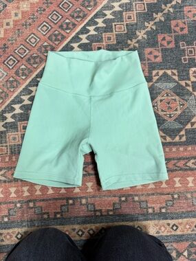 Wilo the Label Women's High-Rise Mint Bike Shorts